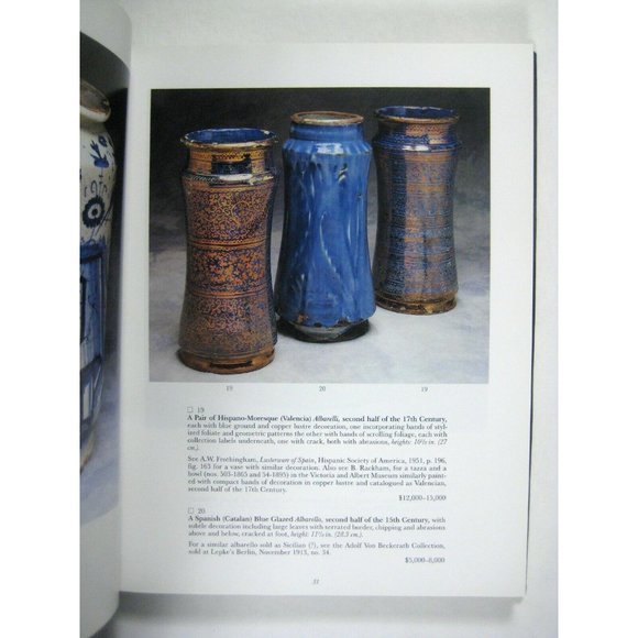 Sotheby's Catalog 1996 European Art Blumka Sculpture Spoons Pottery Furniture HC - Picture 4 of 6